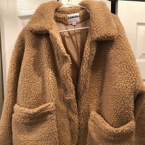 I.AM.GIA Caramel Pixie Coat